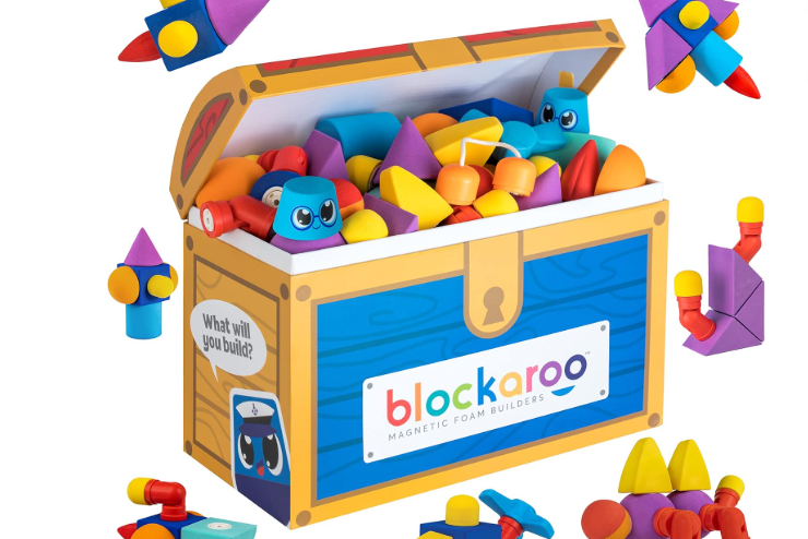 blockaroo magnetic building blocks