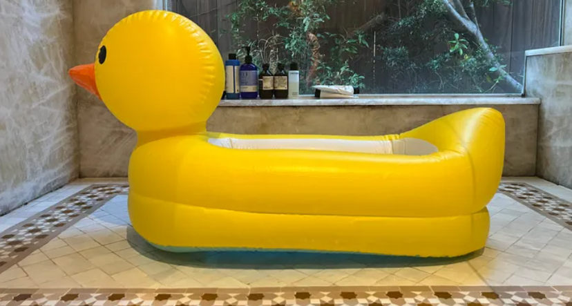 inflatable baby bathtub